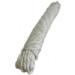 Corde de polyester double tresse 10 mm x 50 m