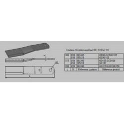 Couteau Girodébrousailleur GC90-GC105 - 185213