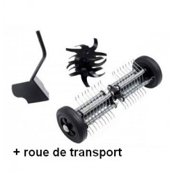 Pack + 3 : Emousseur-Couteaux bineur-Butteur-Roue