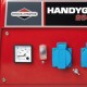 Handy Gen 2500 A Voltmètre, disjoncteur, 2 prises