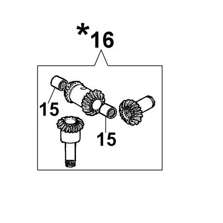 58050057A - Kit engranages 