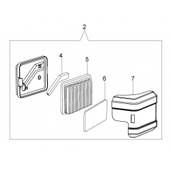 L66150250 Kit filtre air (version 1)