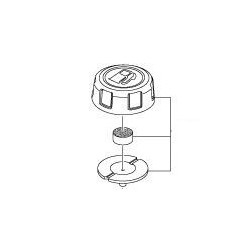 16730Z030110G4 -BOUCHON DE RSERVOIR COMPLET