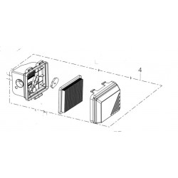 0001210024 - FILTRE A AIR CPLT RV170