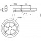 ROUE AVANT DEMONTABLE - ROUEAVH